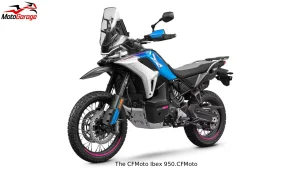 موتورسیکلت ادونچر CFMOTO Ibex 950 مدل 2027 با پیشرانه 946 سیسی KTM و تجهیزات آفرود حرفهای.