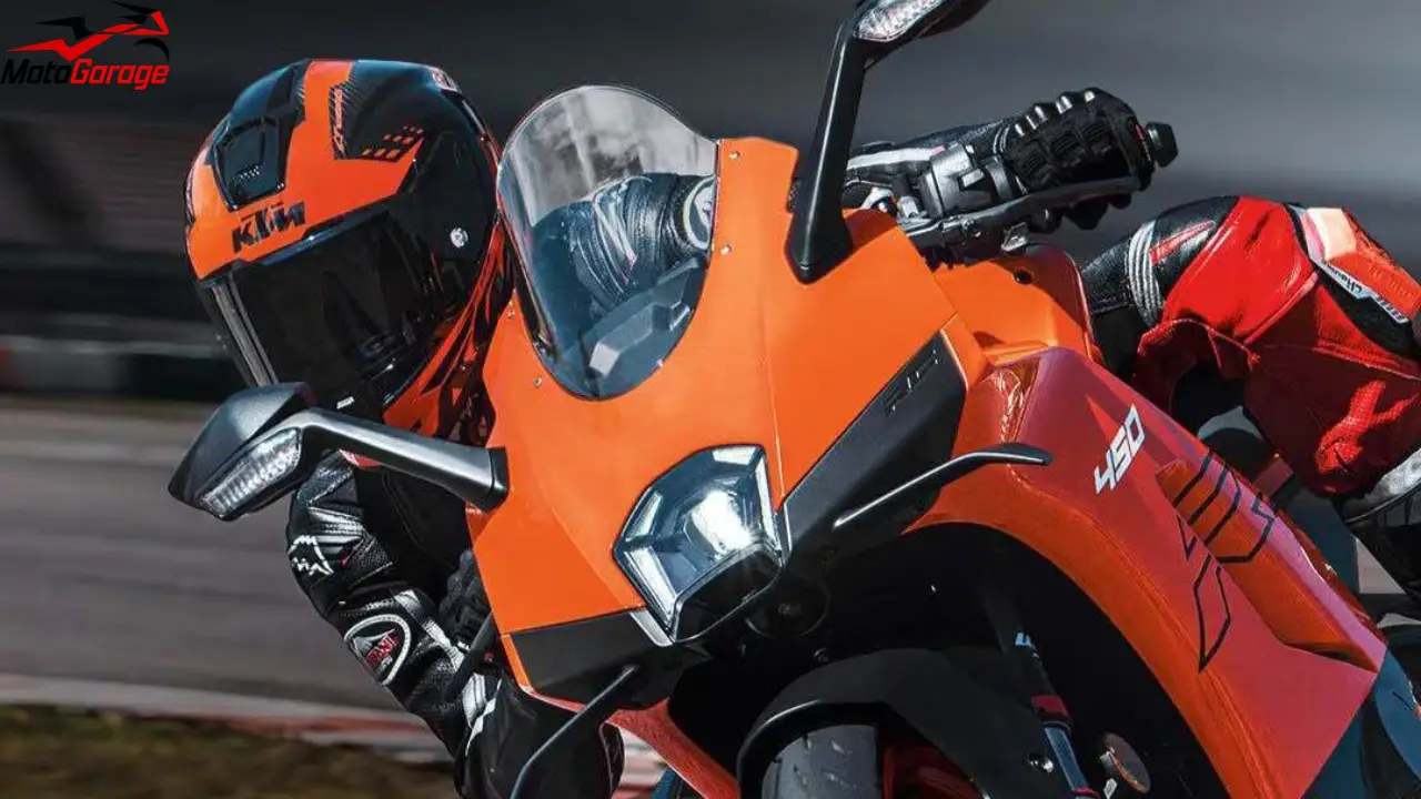 موتورسیکلت اسپرت KTM 450 RC مدل 2026 با پیشرانه دو سیلندر 449 سی‌سی و طراحی جدید