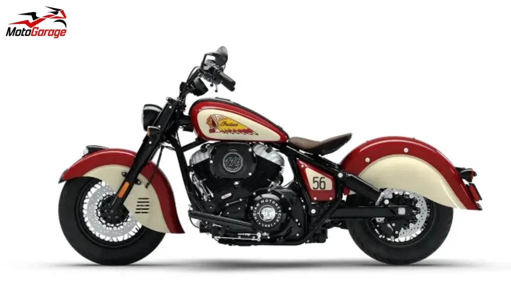 نمای جانبی Indian Chief Vintage Sturgis SD Edition 2026 با طراحی کلاسیک