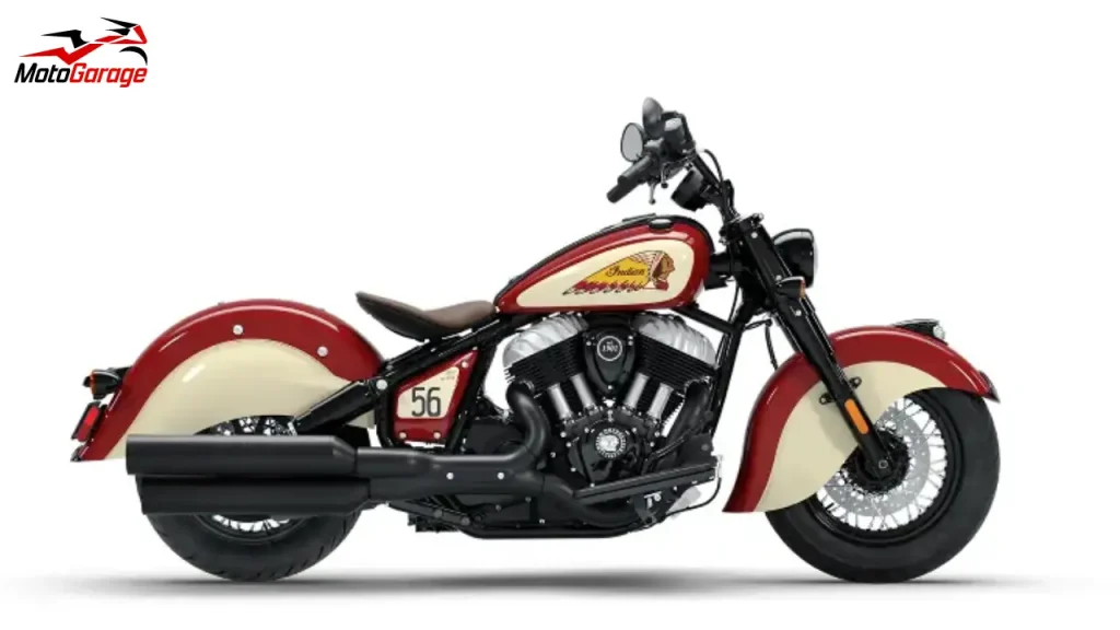 نمای جانبی Indian Chief Vintage Sturgis SD Edition 2026 با طراحی کلاسیک