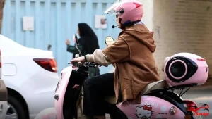گواهینامه موتور بانوان