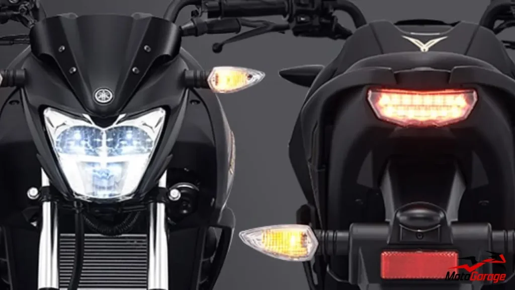 LED Head Light & Tail Light یاماها Yamaha Vixion R 155 موتورسیکلت نیکد اسپرت ۱۵۵ سی سی